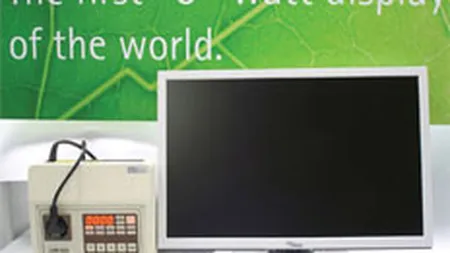 Primul monitor din lume care nu consuma curent in stand-by, gata de lansare