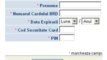 Atac de tip phishing la adresa clientilor BRD, vineri dimineata