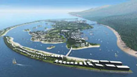 Investitie de 4 mld. euro pentru o insula artificiala de lux construita in Marea Neagra