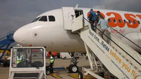 Numarul de pasageri easyJet a crescut cu 22% in septembrie 2008
