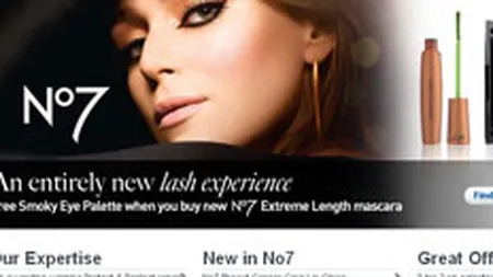 Vanzarile de cosmetice Boots no.7 cresc cu 23% anul acesta in Romania