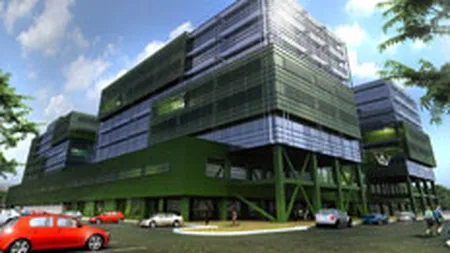 Un proiect de birouri cu heliport din Brasov, contractat 20%