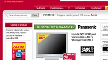 Altex a investit 400.000 de euro in 2 ani pentru relansarea platformei online