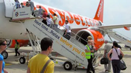 Numarul de pasageri transportati de easyJet a crescut cu 18% in octombrie
