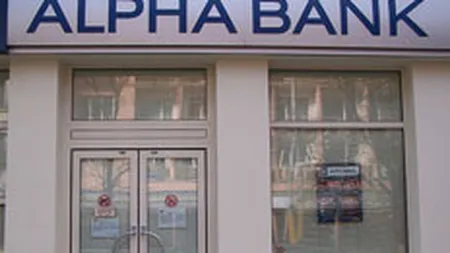 Alpha Bank Romania si-a dublat profitul brut la 9 luni, la 47,8 mil. euro