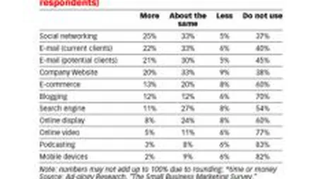 Retelele sociale devin mai atractive pentru promovarea companiilor mici din SUA