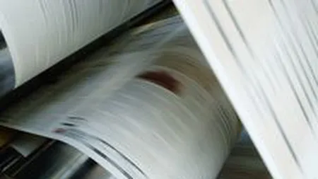 Publicitatea pe print a scazut cu 18% in prima jumatate a lunii