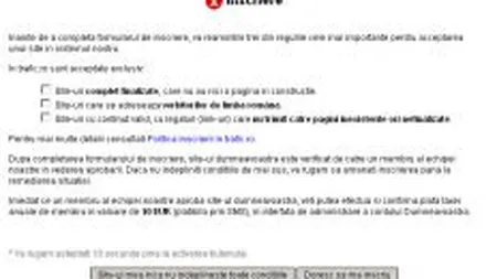 Trafic.ro renunta la gratuitate si solicita o taxa de 10 euro/site inscris