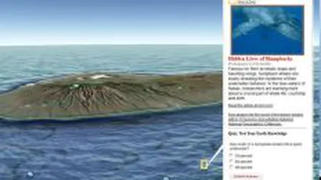 Google Earth ofera imagini istorice si \acopera\ si mari si oceane