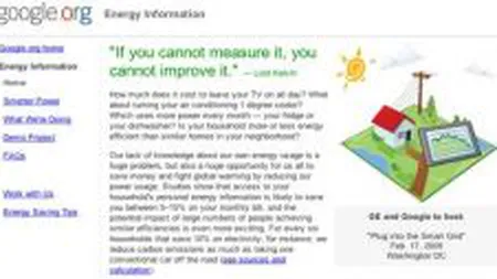 Google pregateste un software de monitorizare a consumului electric la domiciliu