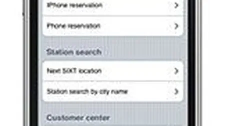 Clientii Sixt isi pot rezerva masina cu telefonul