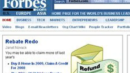 Adevarul Holding, \in discutii avansate\ sa preia licenta online a Forbes Romania