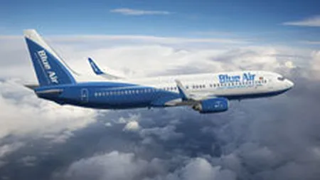 Blue Air a transportat cu 10% mai multi pasageri in T1 2009