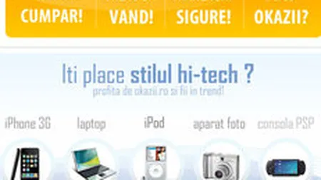 Okazii.ro: Criza nu ne afecteaza, urmarim dublarea veniturilor in 2009