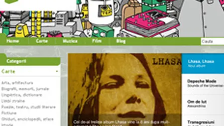 Investitie de 70.000 euro in libraria online Carturesti