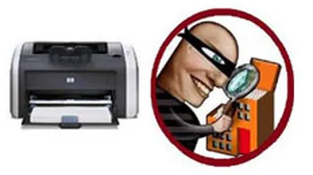 Imprimanta, mijloc de intrare in contact cu informatiile confidentiale