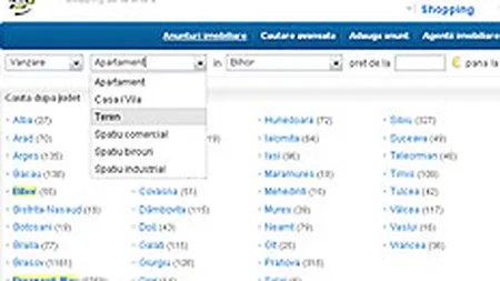 ShopMania.ro asteapta 7.000 de unici pe noua sectiune imobiliara, in sase luni