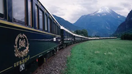 Orient Express-ul, trenul familiilor bogate, a sosit astazi in Romania