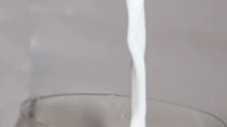 Cantitatea colectata de lapte de vaca a scazut cu 6,7% la 9 luni