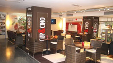 Investitie de 70.000 euro in cea de-a 8-a cafenea Cup&Cino din tara