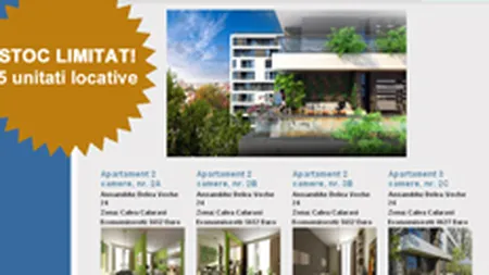 Investitie de 80.000 euro intr-un site care va prezenta oferta de locuinte noi