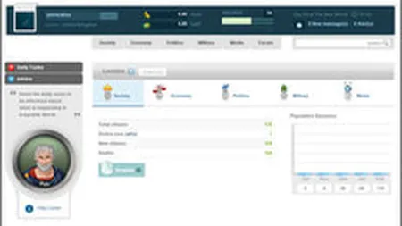 Jocul eRepublik lanseaza si versiunea in limba romana, precum si in maghiara, italiana si suedeza