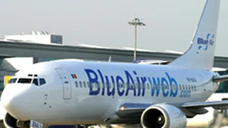 Blue Air modifica programul de zbor a patru curse externe din 20 ianuarie