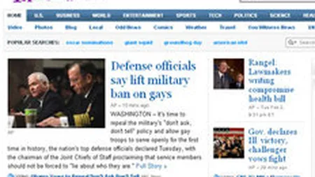 Yahoo a reinnoit acordul pentru utilizarea articolelor Associated Press