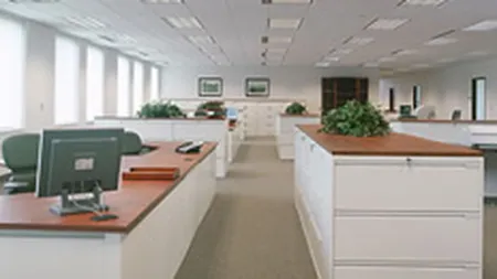 Suprafata spatiilor de birouri inchiriate in Bucuresti a scazut cu 57% in 2009