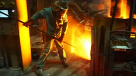 Productia de otel a Romaniei a crescut cu 86% in ianuarie