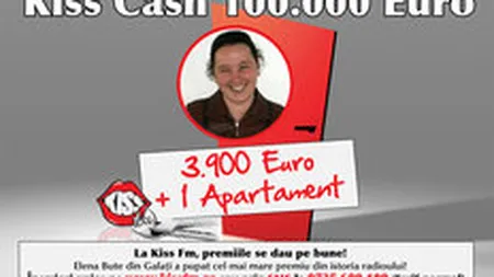 Kiss Fm  a dat cel mai mare premiu din istoria radioului - Un apartament in valoare de 80.000 de Euro (P)
