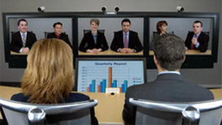 Polycom: In unele zone norul de cenusa a dus la dublarea utilizarii sistemelor de videoconferinta