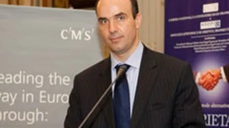 Gabriel Sidere, noul managing partner al casei de avocatura CMS Cameron McKenna Romania