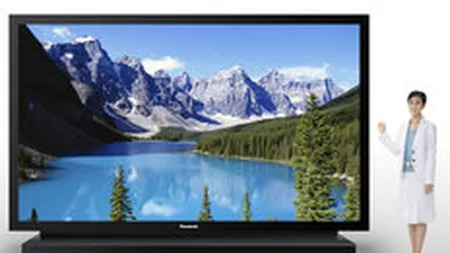 Panasonic lanseaza la 1 iulie cel mai mare televizor 3D Full HD, cu diagonala de aproape 4 metri