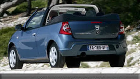 Cum ar arata Dacia decapotabila?