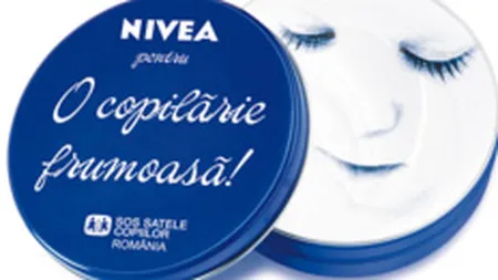 Nivea investeste 100.000 lei intr-o campanie CSR pentru SOS Satele Copiilor