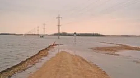 Ucraina sustine ca pierde teritoriu in favoarea Romaniei din cauza inundatiilor