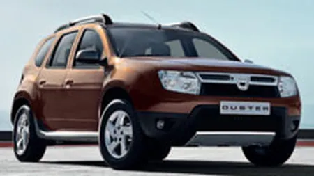 Dacia vrea sa exporte in 2011 SUV-uri Duster de 1,5 mld. euro