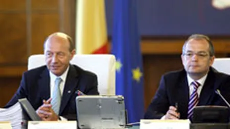 Basescu catre ministri: Faceti restructurari prin disponibilizari si concentrati-va pe absorbtia de fonduri europene