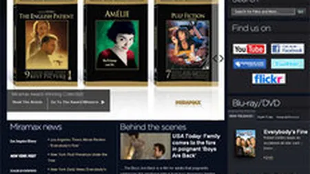 Walt Disney a vandut divizia de film Miramax cu peste 660 mil. $