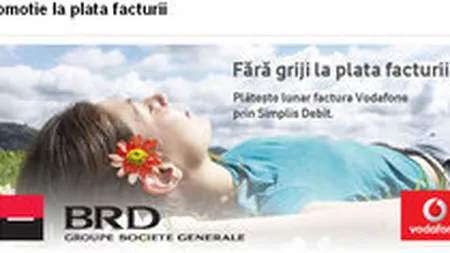 Vodafone le da 50 de minute gratuite clientilor care platesc factura prin direct debit la BRD