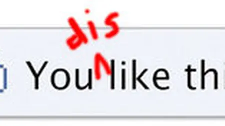 Atacurile pe Facebook se intetesc. Instalezi un buton de \dislike\ si te trezesti cu spam