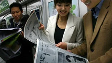 Ziarele in viitor: ecrane flexibile e-paper