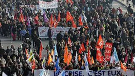 Francezii, in greva generala in semn de protest fata de reforma pensiilor