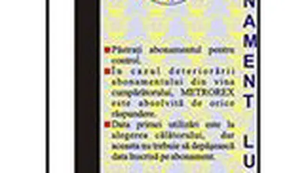 Metrorex isi ucide cel mai popular produs: abonamentul lunar