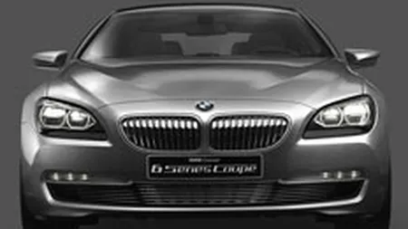 BMW a publicat primele imagini cu conceptul Seria 6 Coupe