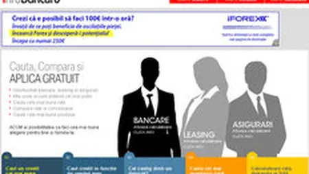 Investitie de 200.000 euro intr-un portal care compara produsele bancare, de leasing si asigurari