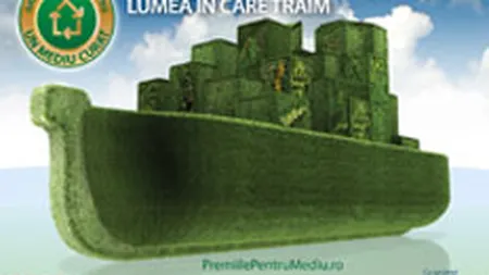 Prima gradina verticala din Romania, simbolul Galei Premiilor Pentru Un Mediu Curat (P)