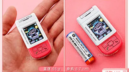 Cele mai mici telefoane mobile din lume