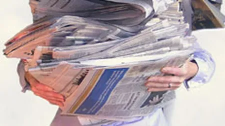 Publicitatea, tot mai zgarcita cu hartia: Vezi cati bani au pierdut ziarele romanesti in 2010